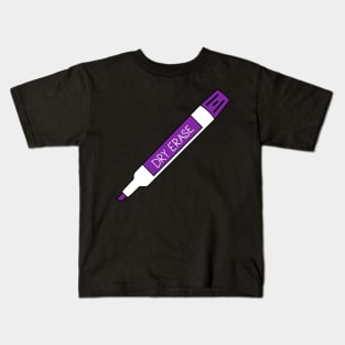 Dry Erase Marker Kids T-Shirt